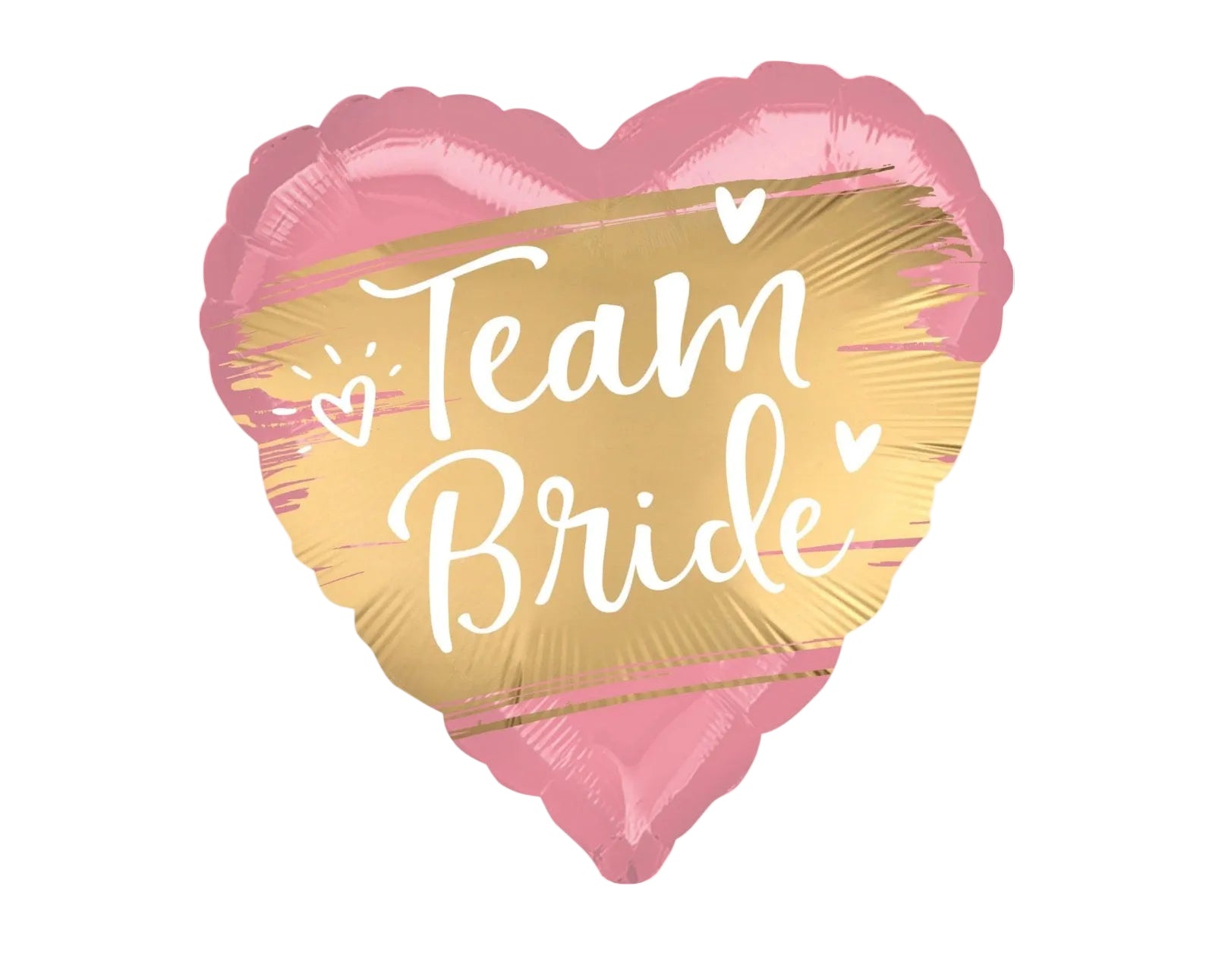 Anagram 18" Satin Gold Team Bride Balloon